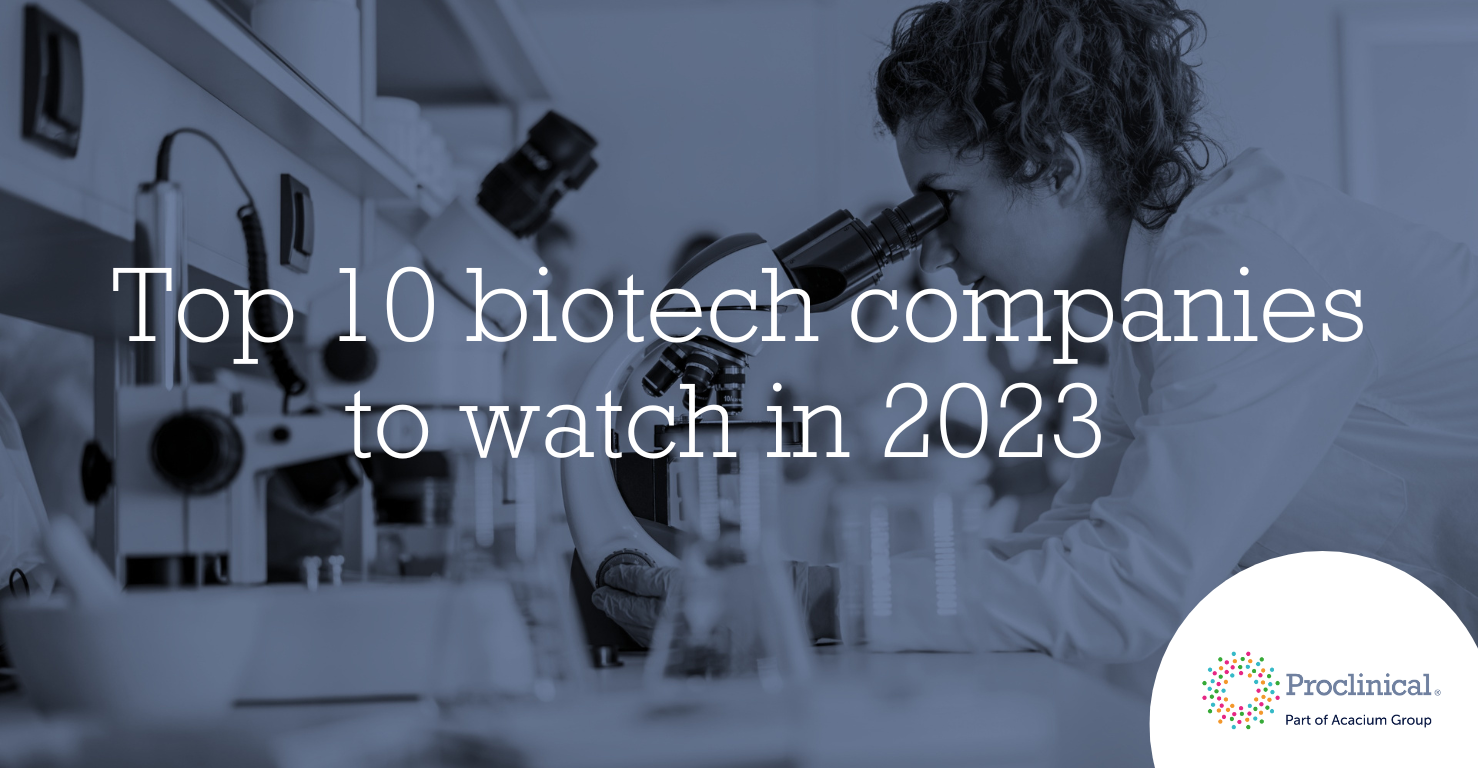 Top 10 biotech companies 2023
