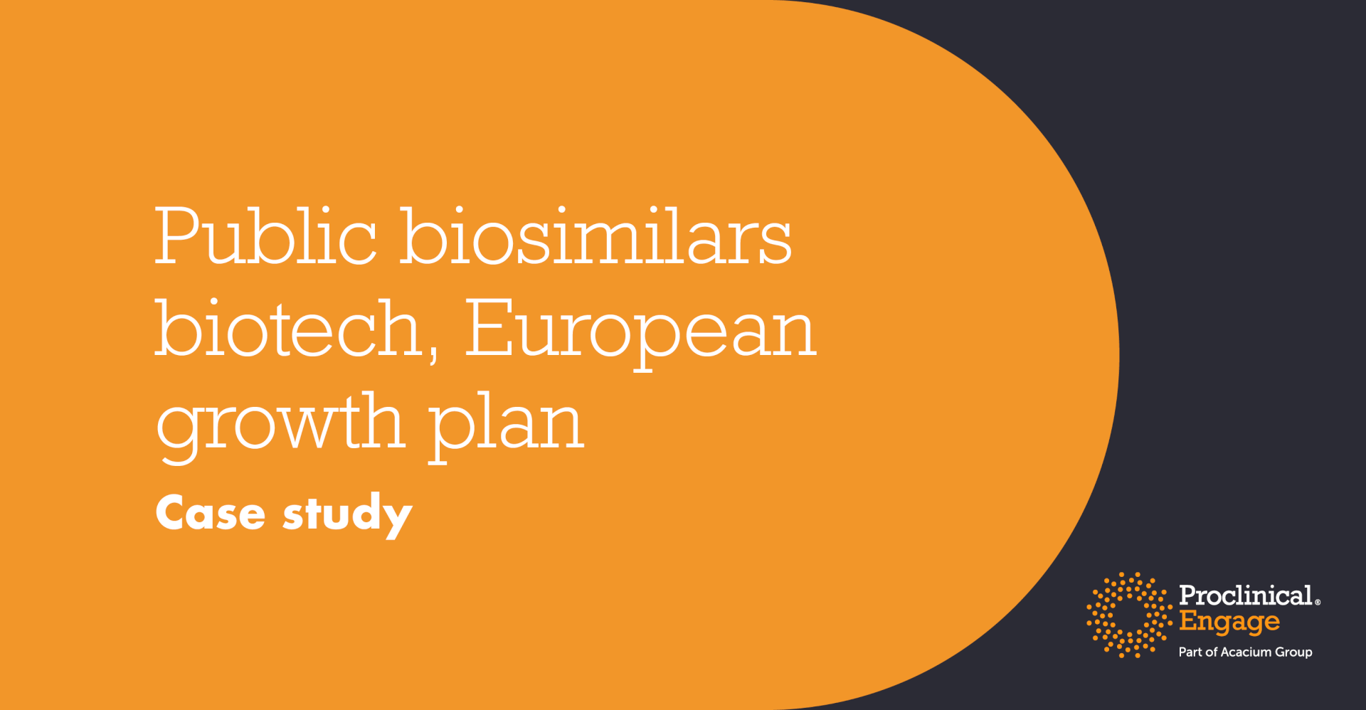 Public biosimilars biotech, European growth plan