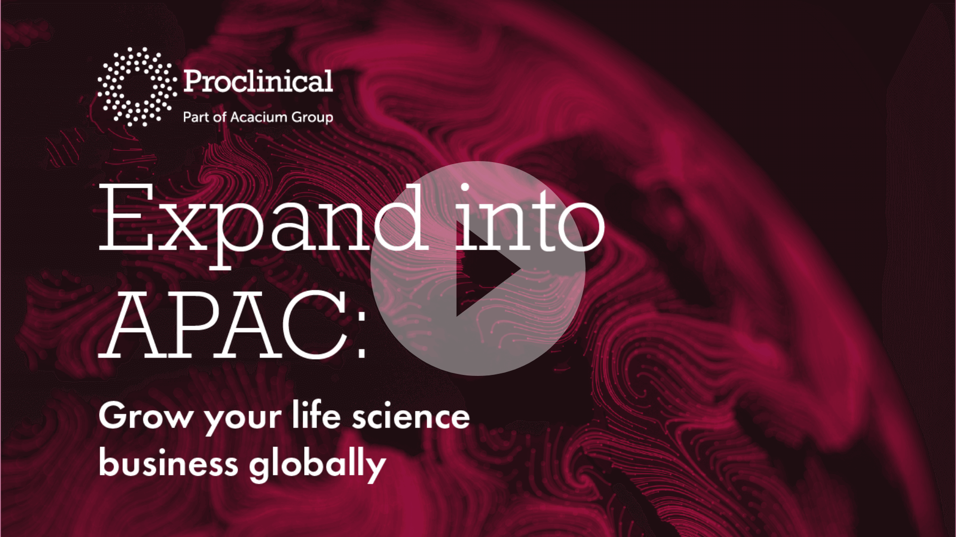 Webinar replay: Expand into APAC - Grow your life science business globally