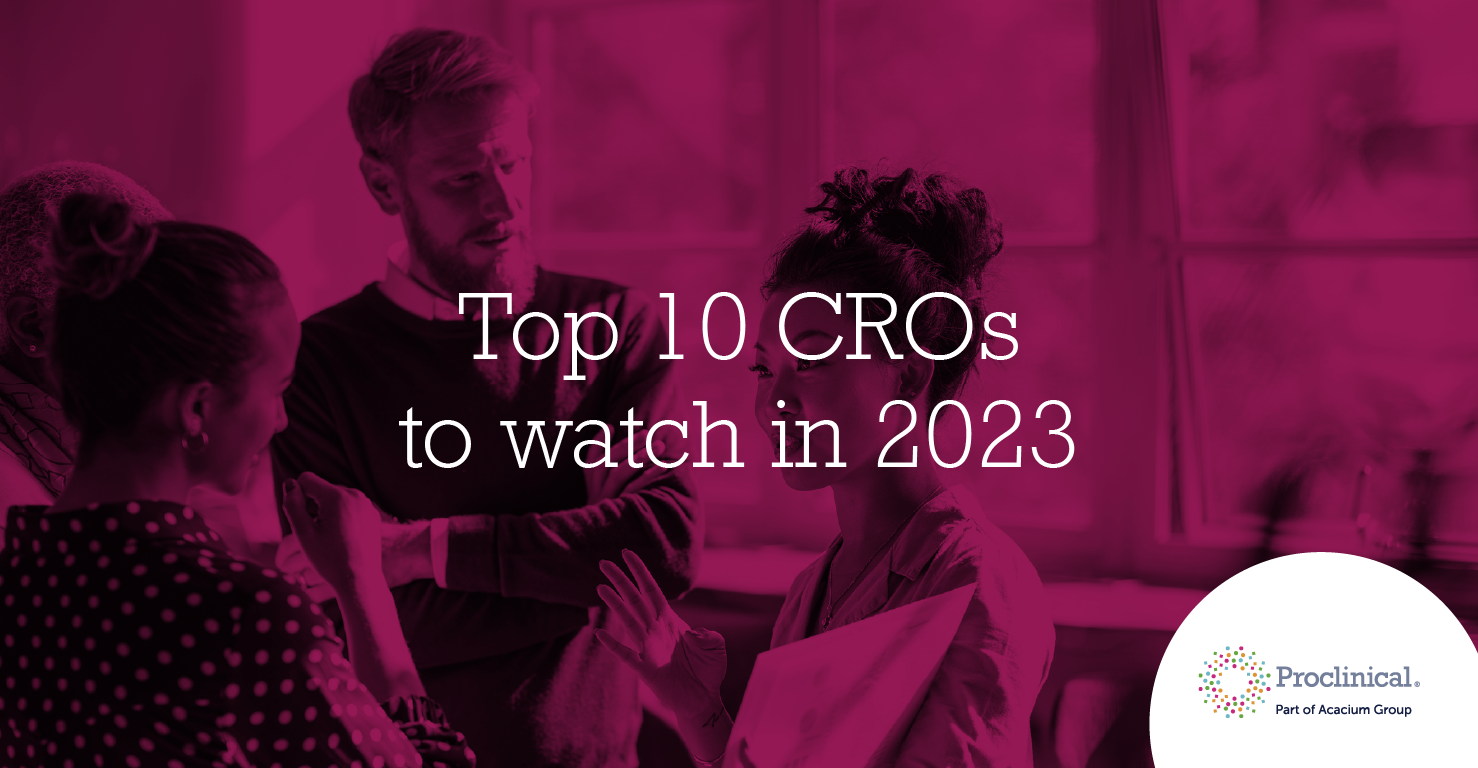 Top 10 CROs to watch in 2023