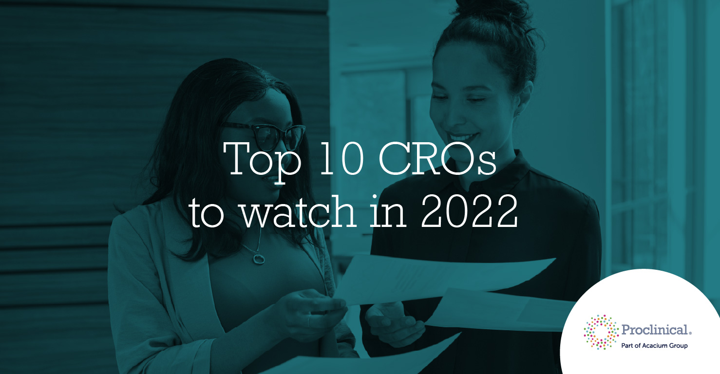 Top 10 CROs to watch in 2022