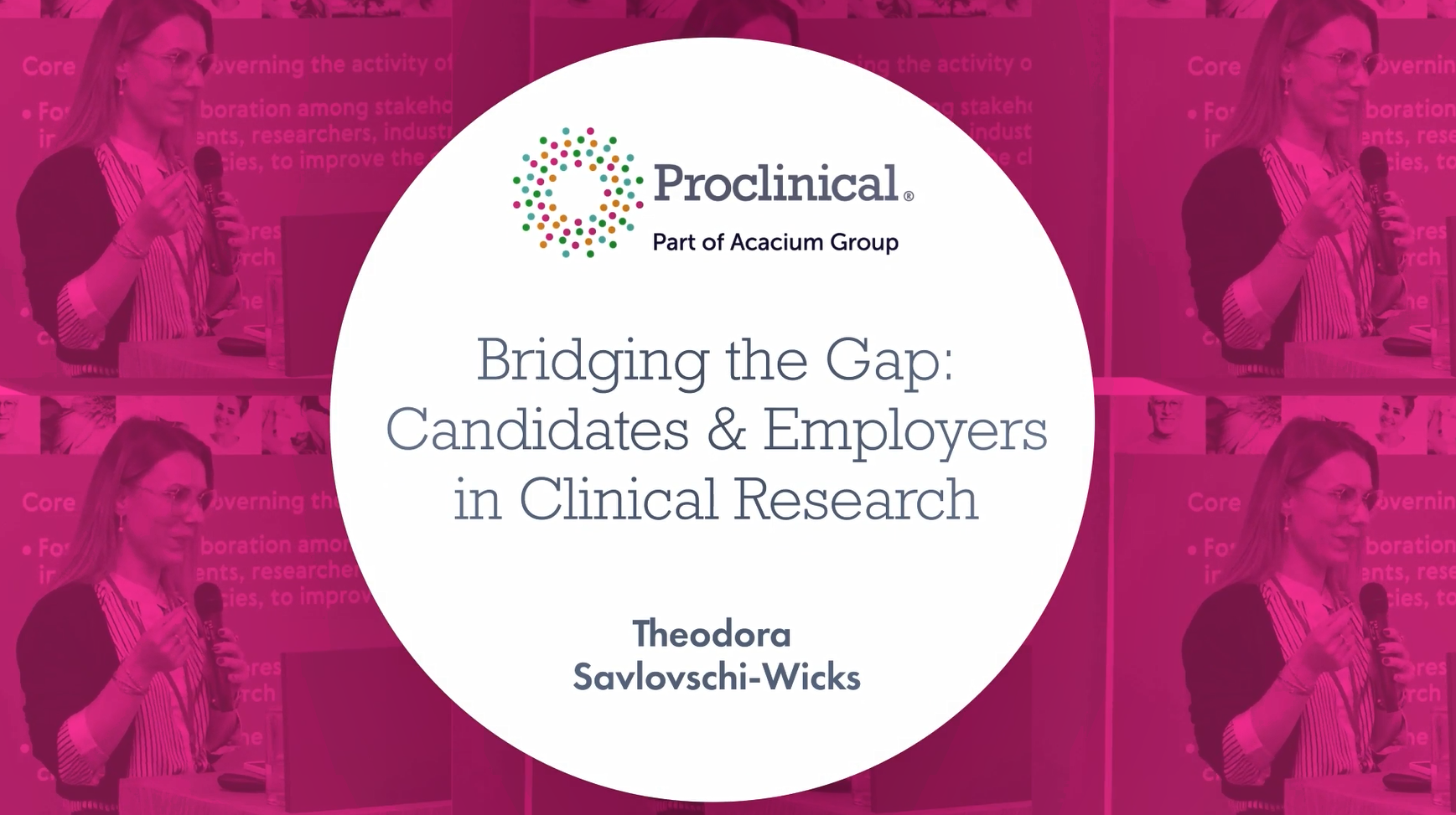 Bridging the gap: Candidates and employers in clinical research