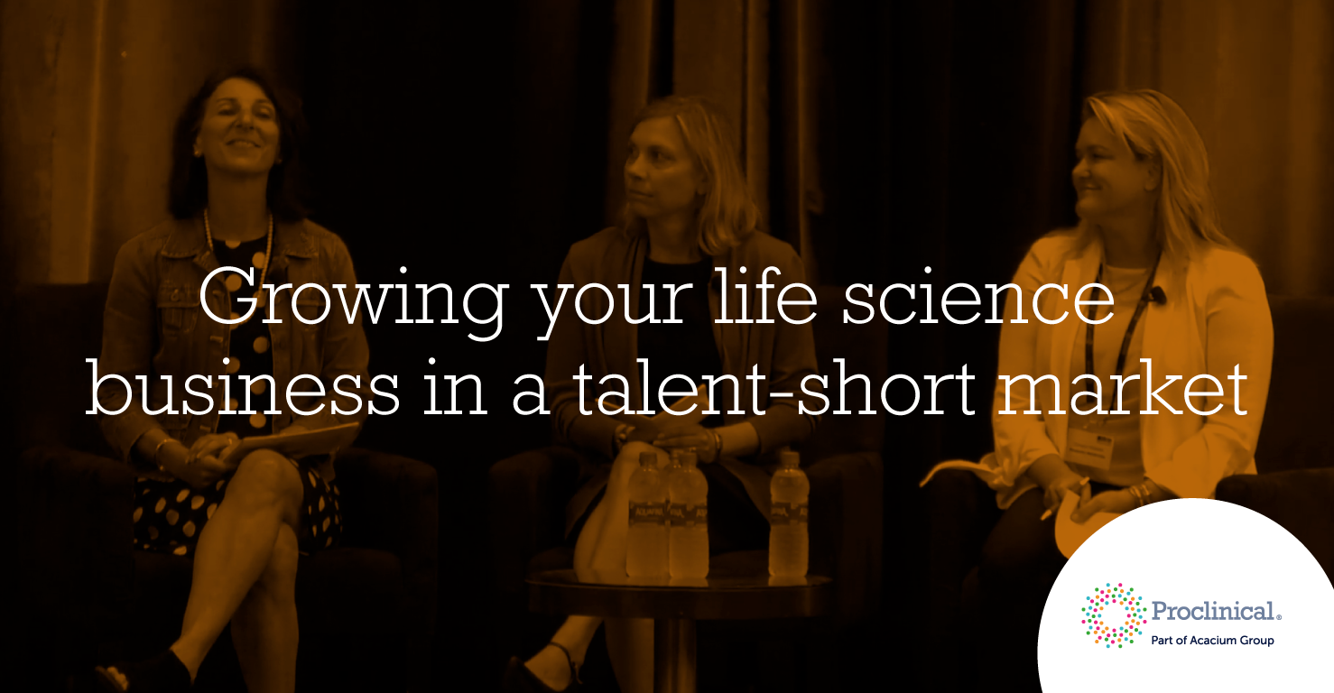 Growing Your Life Science Business in a Talent-Short Market - panel discussion with senior HR leaders