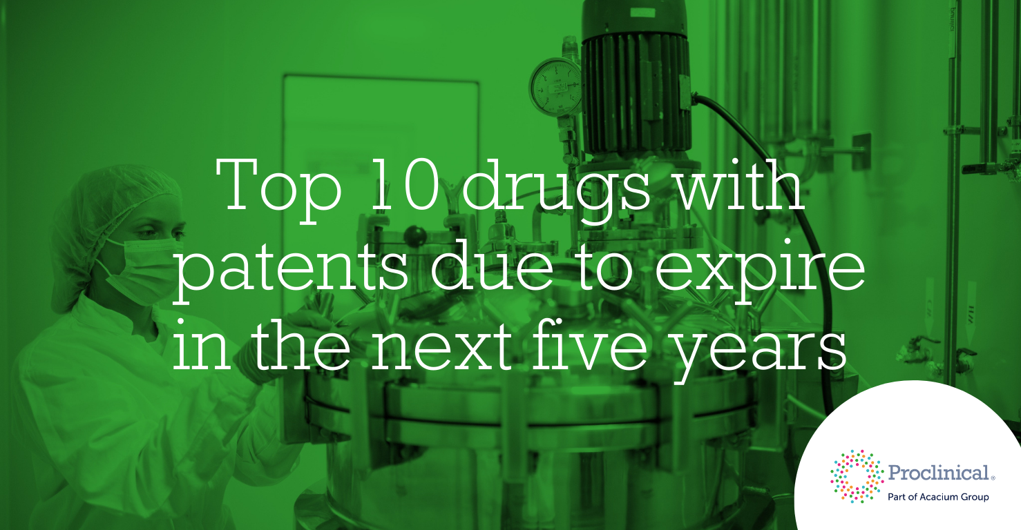 Top 10 blockbuster drugs facing patent expiry in the next 5 years
