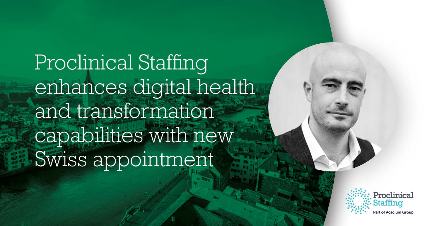 Proclinical Staffing digital health and transformation capabilities in Switzerland