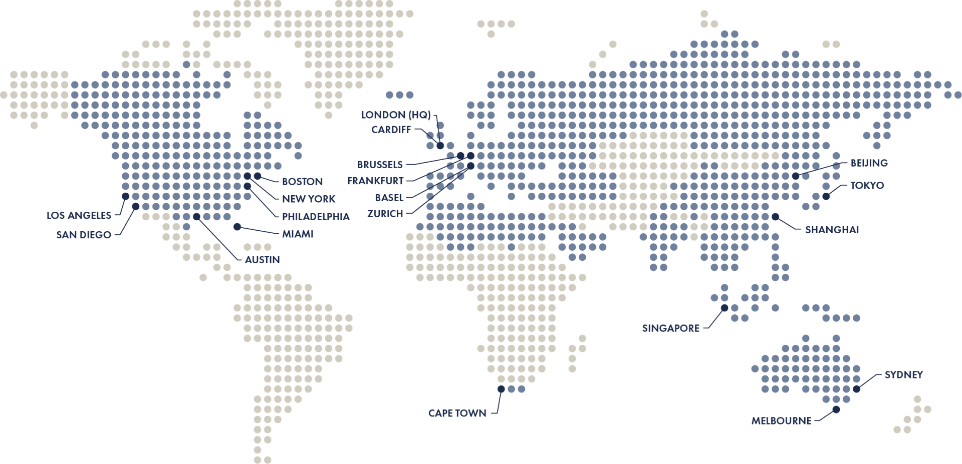 ߲ӰԺ's international office locations