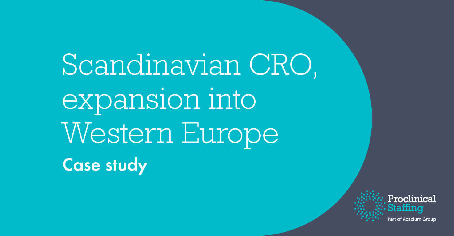 Scandinavian CRO, expansion into Western Europe