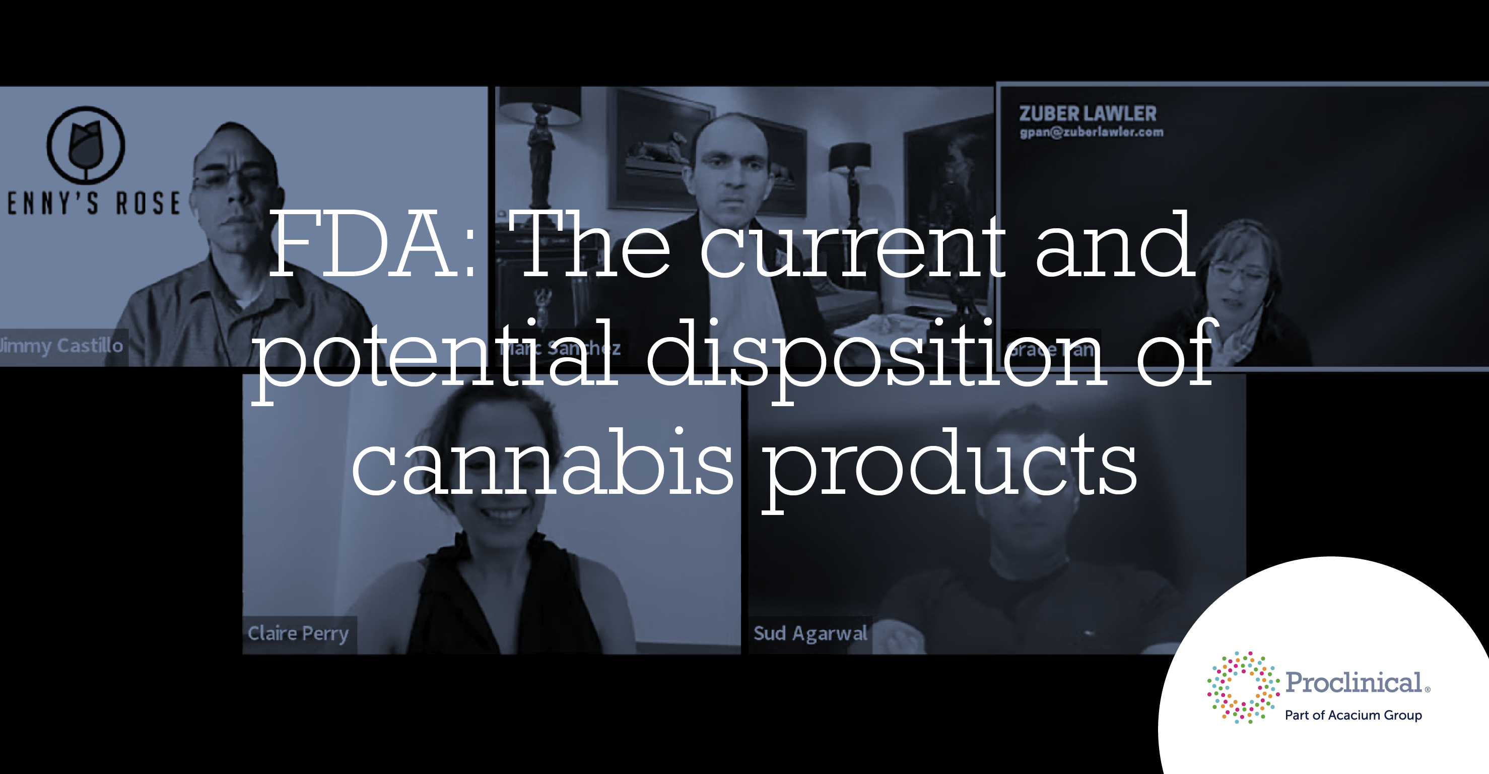 (VIDEO) FDA: The current and potential disposition of cannabis products