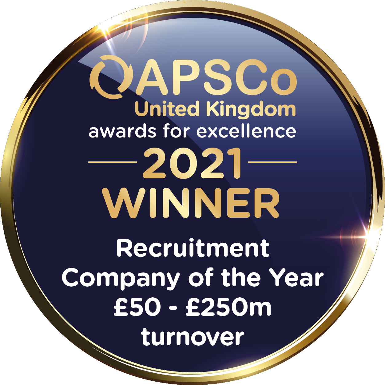 APSCo Recruitment Company with the ost sustainable growth (2019)