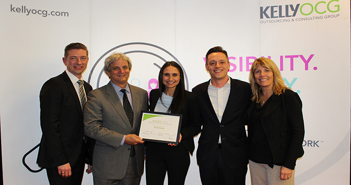 Proclinical honored as Top US Supplier by KellyOCG®