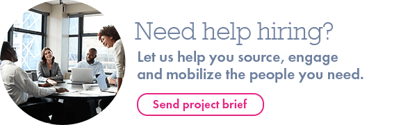 Need help hiring? Send your project brief