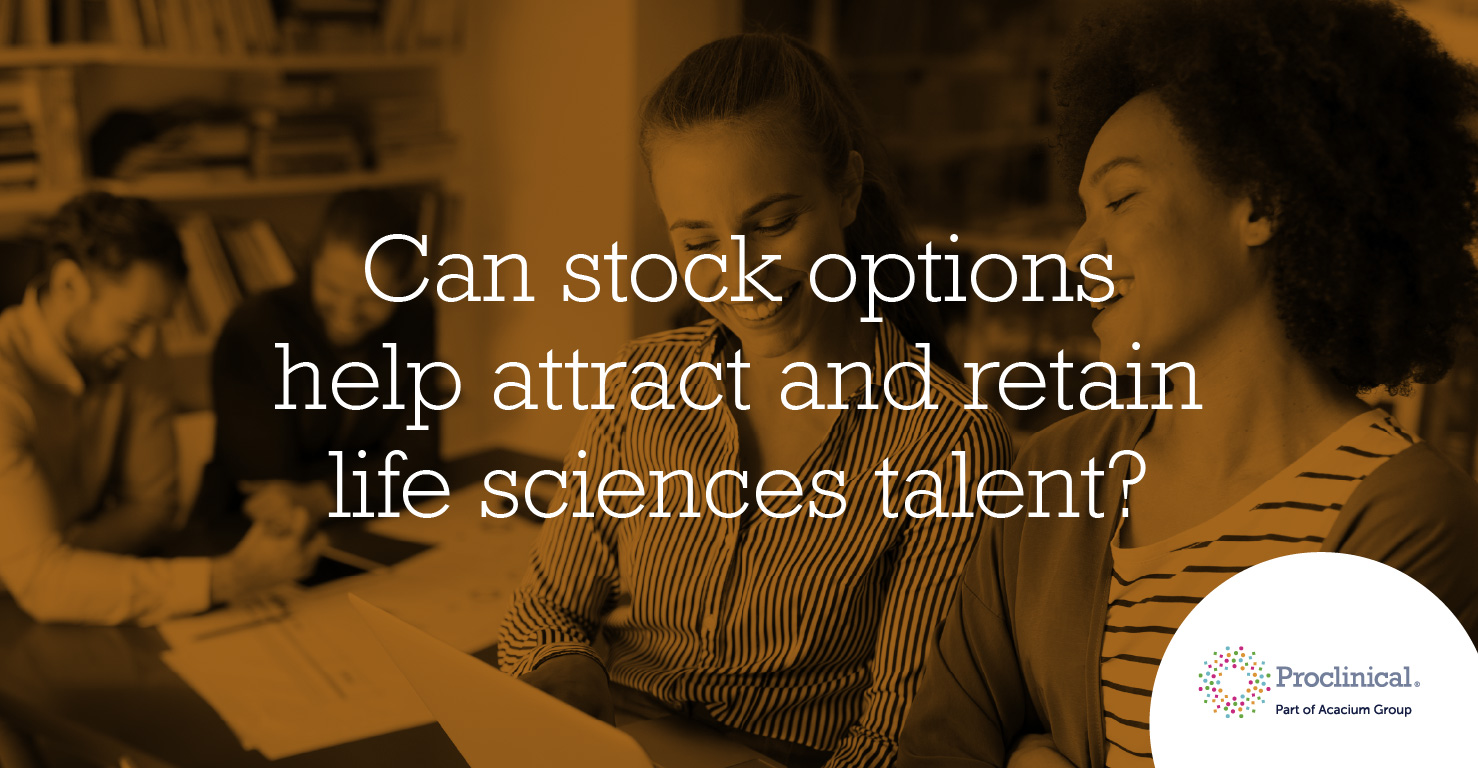 Can stock options help attract and retain life sciences talent