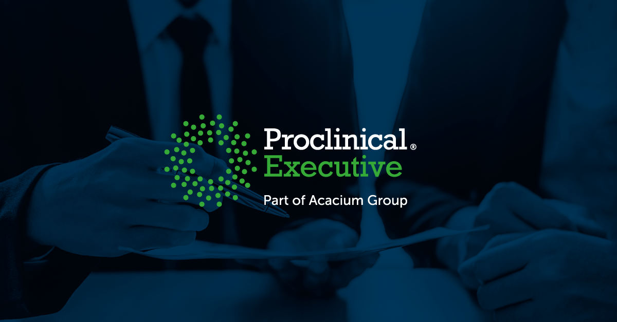 Proclinical Executive places Chief Commercial Officer for Diagnostics Start-up