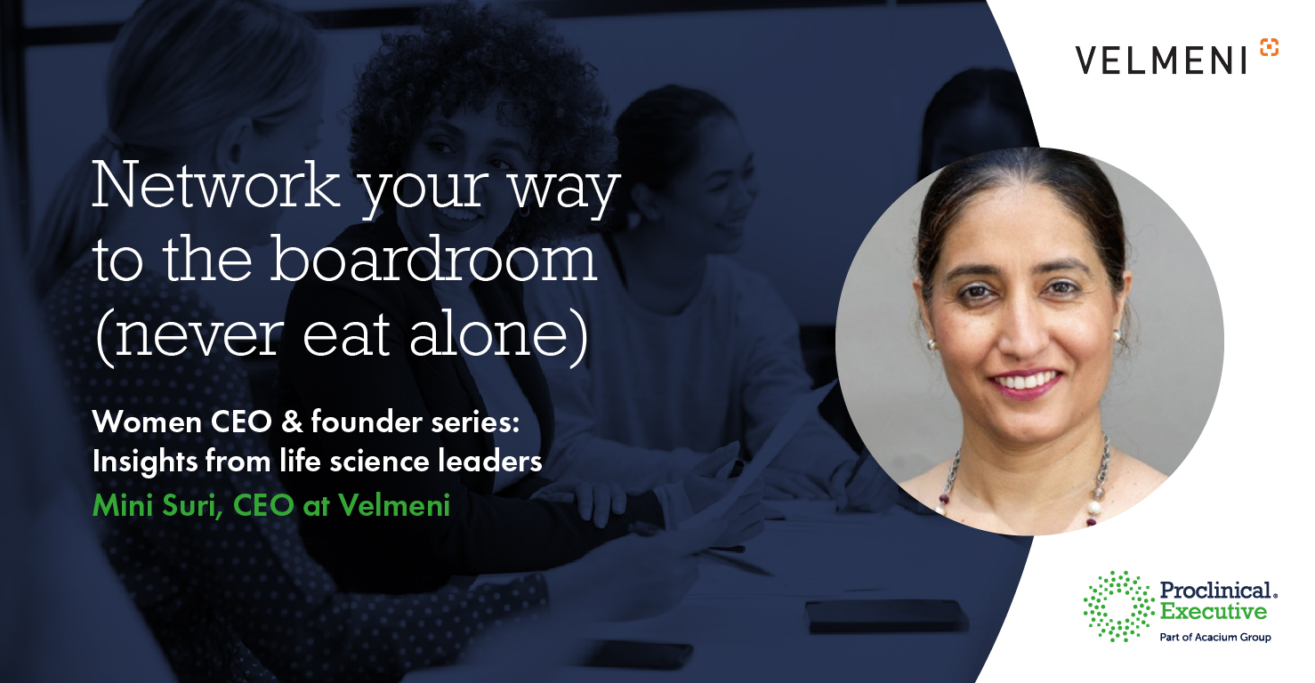 Proclinical Executive - Women CEOs and founders: Insights from life science leaders Mini Suri