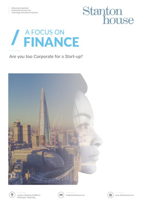 Stanton House - Are you too Corporate for a Start-up