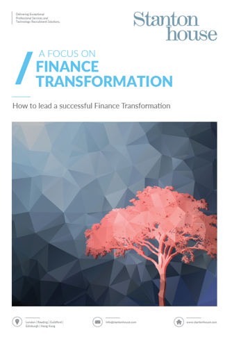Finance Transformation - How to lead an exceptional team