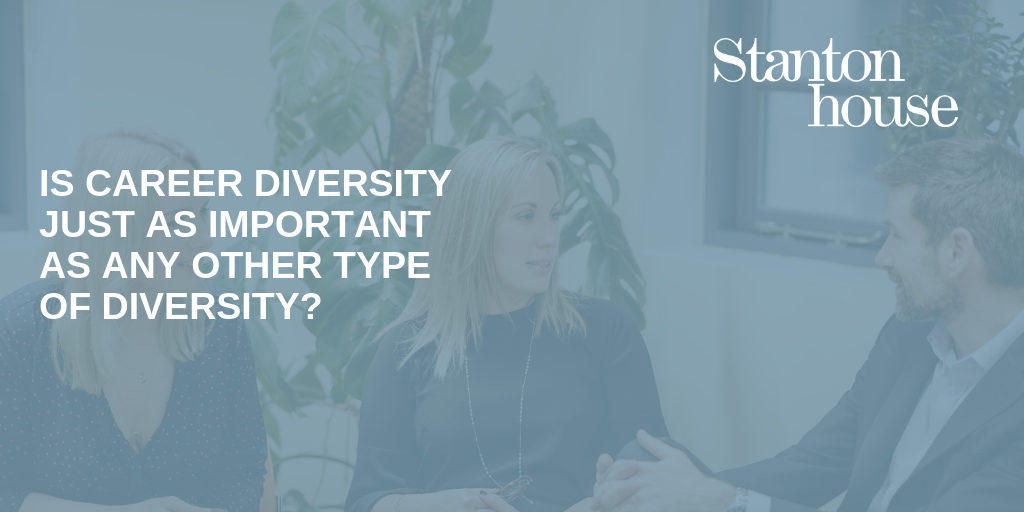 Is career diversity just as important as any other type of diversity?