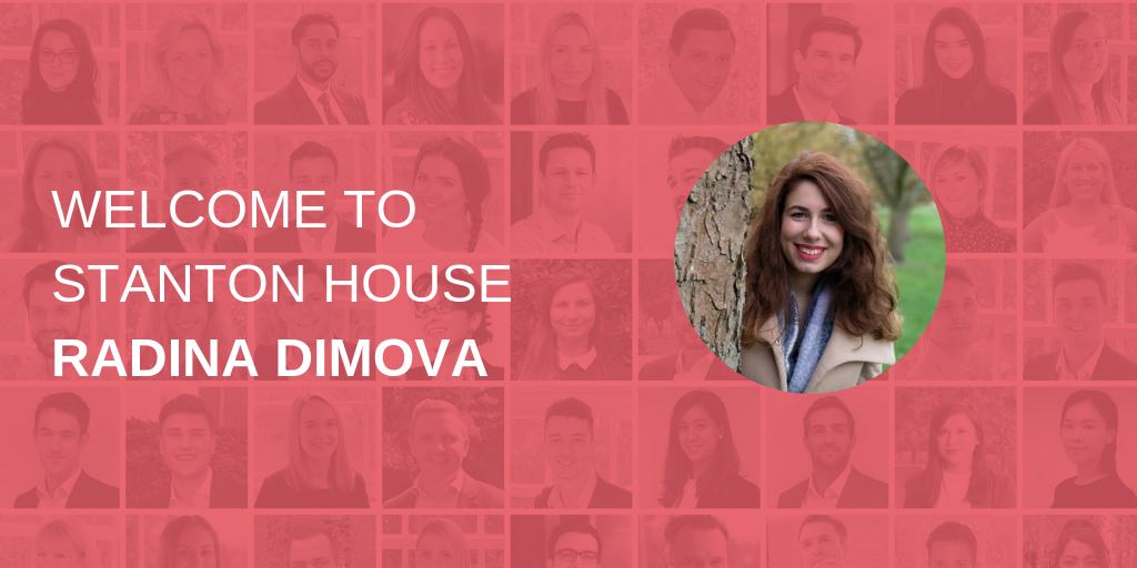 Stanton House Edinburgh welcomes Radina Dimova
