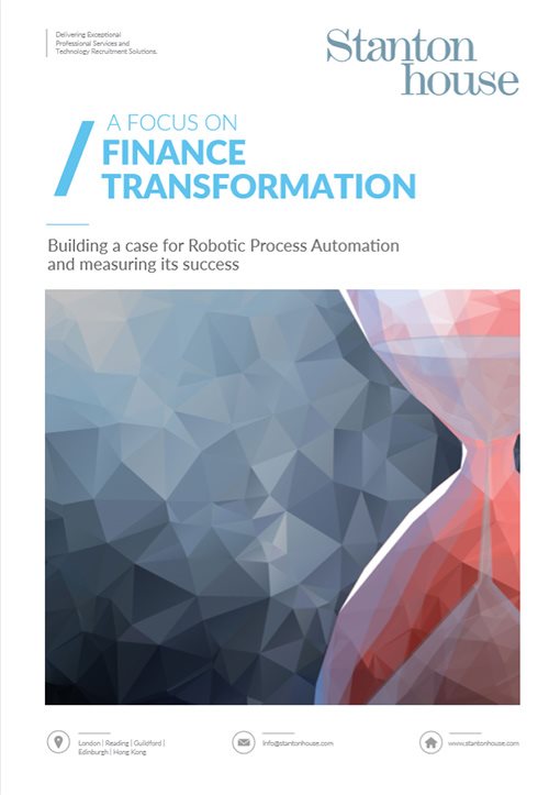 Building a case for Robotic Processing Automation - Stanton House Finance Transformation