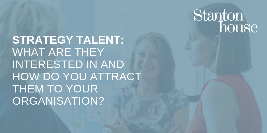 Strategy professionals - what are they interested in and how do you attract them?