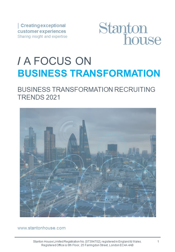 Business Transformation Recruiting Trends 2021