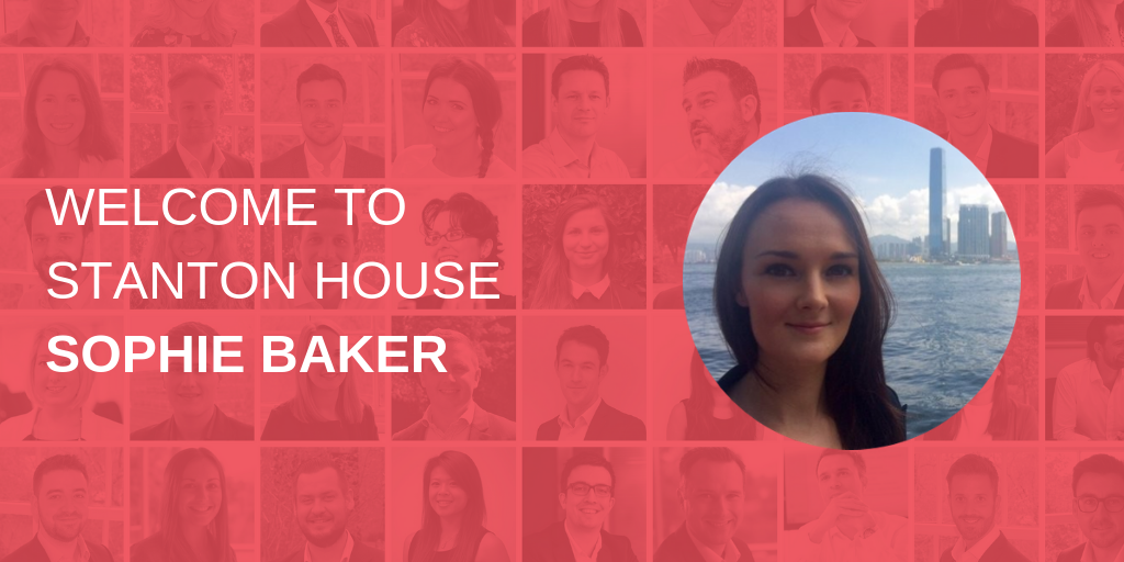 Sophie Baker joins Stanton House in Hong Kong as Consultant