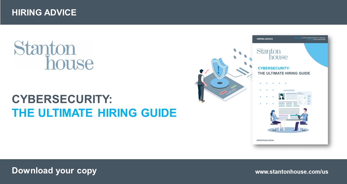 Cybersecurity hiring guide banner