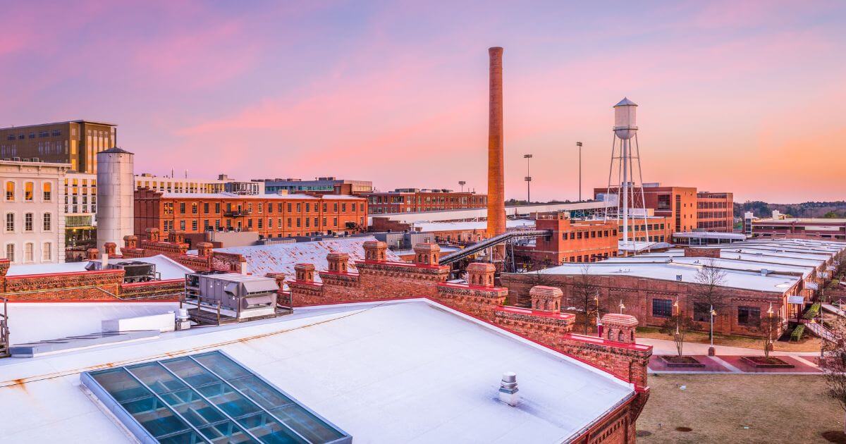 Living and working in Durham, North Carolina