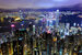 Image of Hong Kong skyline at night 