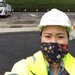 Selfie of Michelle with PPE on