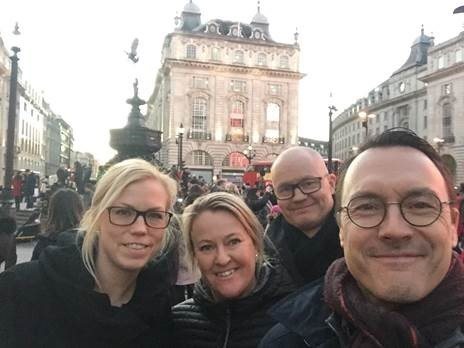 image of Fran, Kristina, Malin, Mikael and Mattias