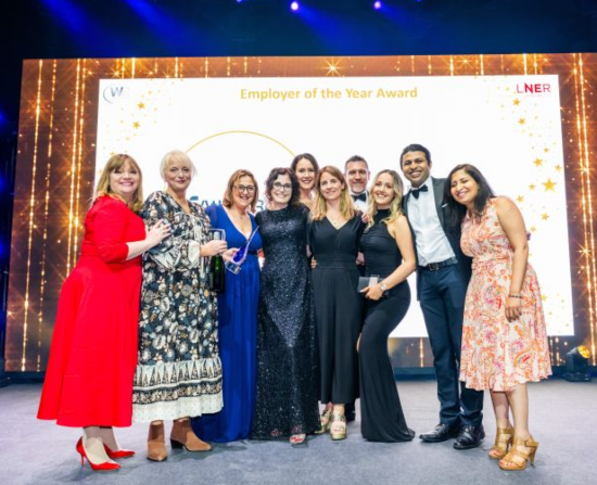 Women in Rail Employer of the Year award 2024