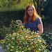 Elspeth gardening 