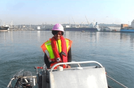 Photo of tenele on a boat