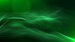 A green wave digital shape