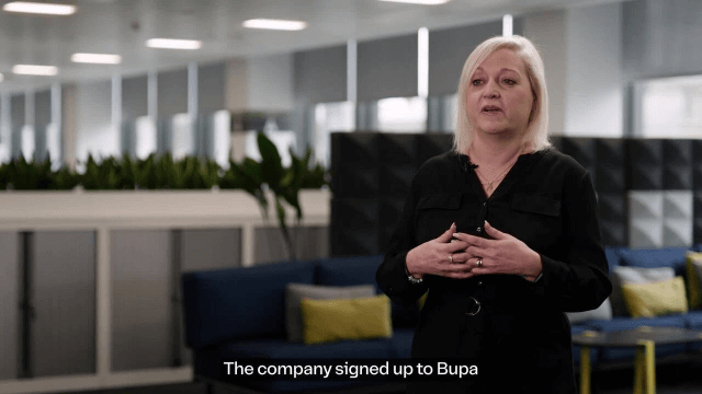 Picture of a woman speaking from the menoapuse network