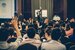 audience sitting in a conference.