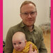 Image of James Foreman and his baby