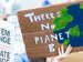 Protest sign saying "There's no Planet B"