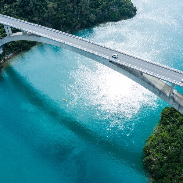 Bridge from birdview