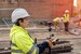 Close-up portrait of a female quantity surveyor