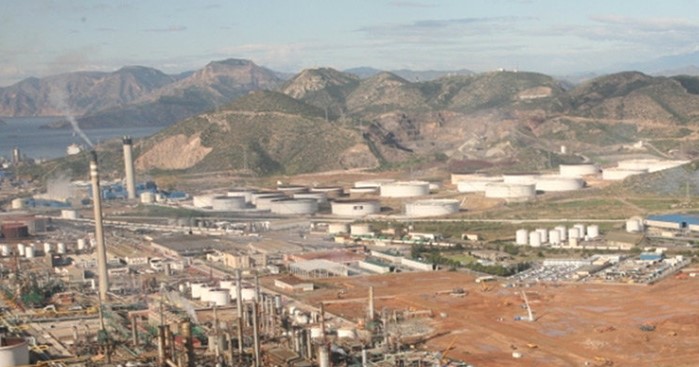 Repsol petroleum refinery