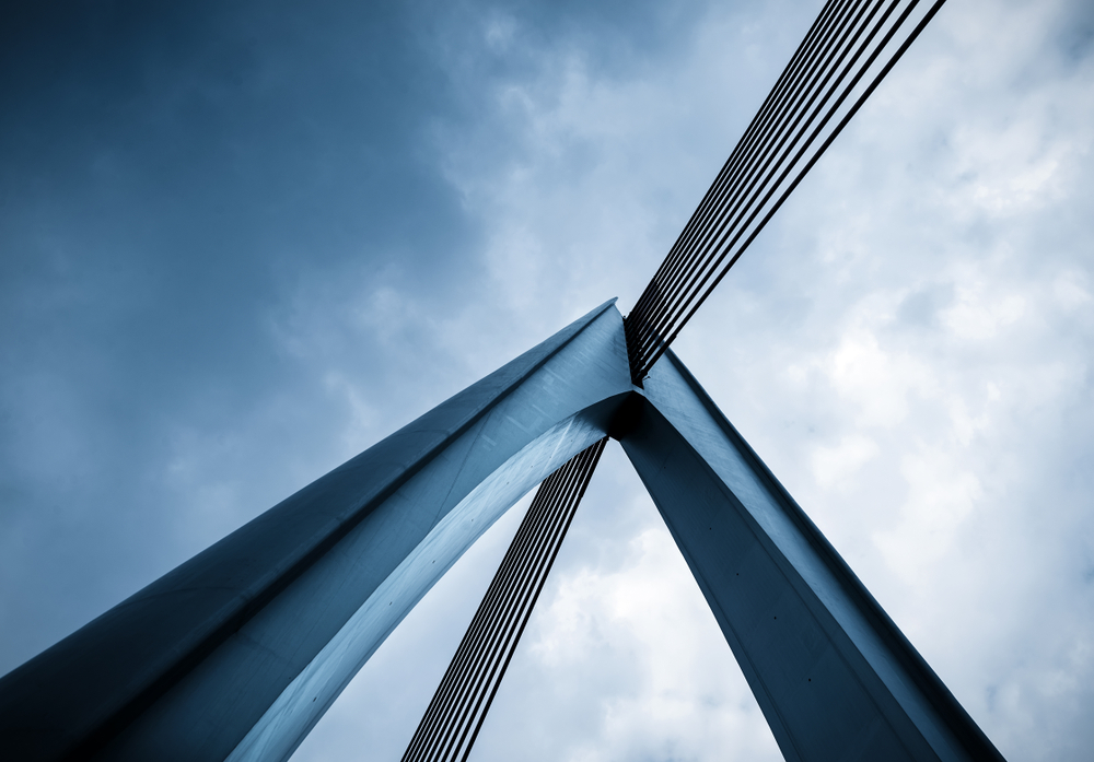 section of a bridge