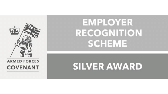 Armed Forces Silver Award logo