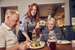 image of m&b waitress serving food to an elderly couple 