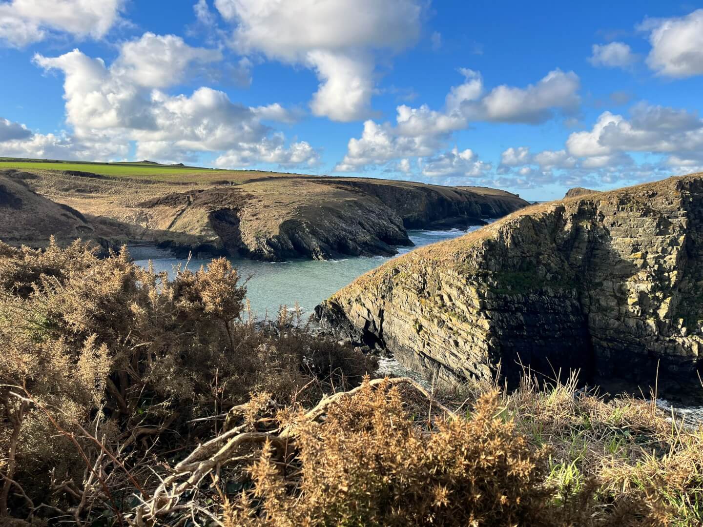 scenic landscape of wales 