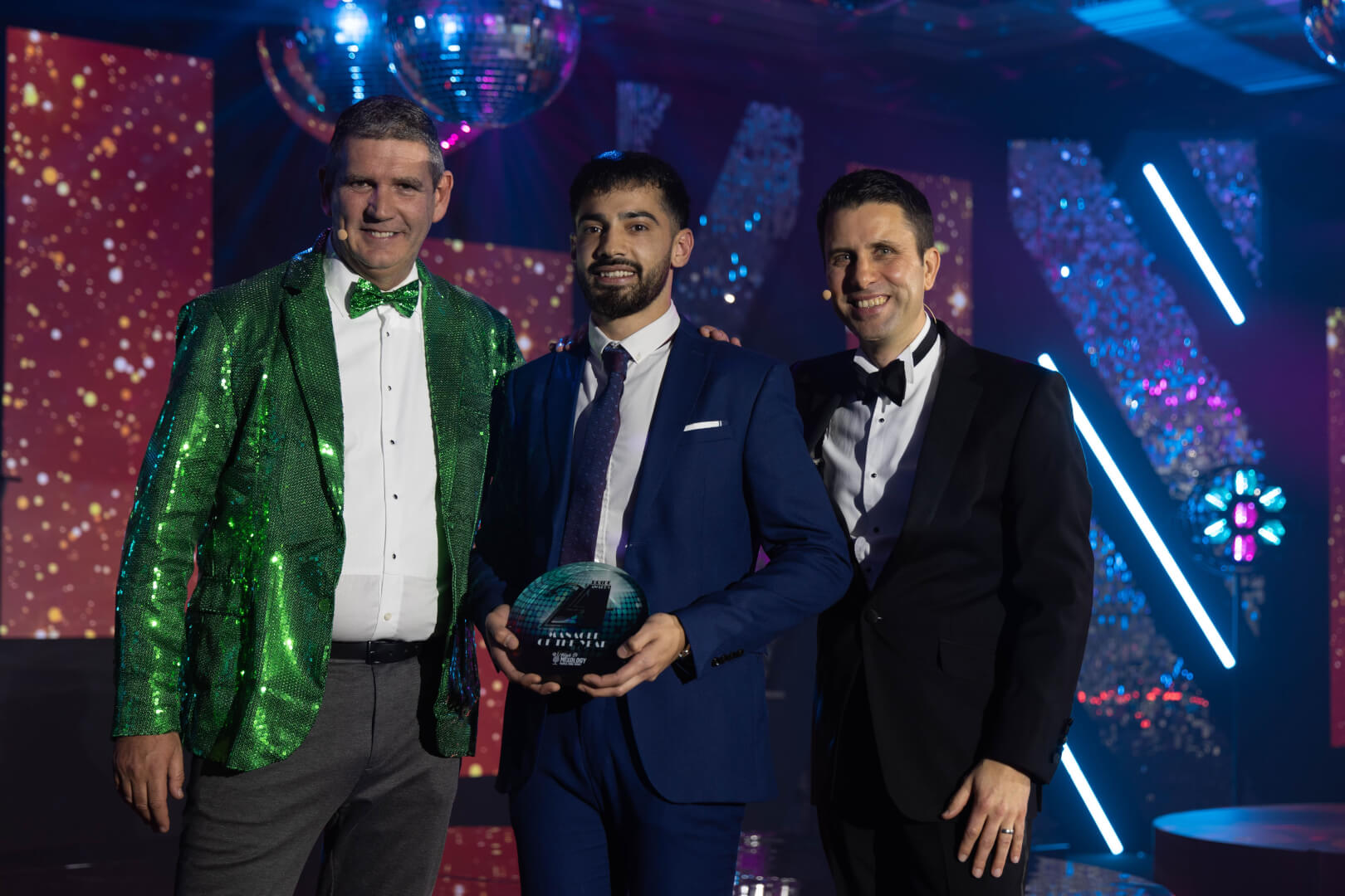 image of nathan winning an award 