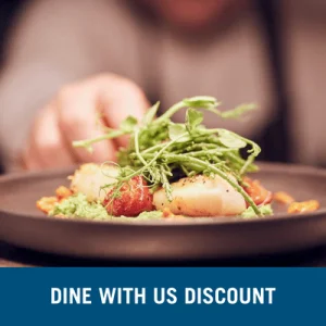 Dine with us discount