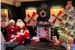 Santa jobs at M&B - santa and helper set up at a pub with decorations