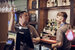 image of bartenders behind the bar 